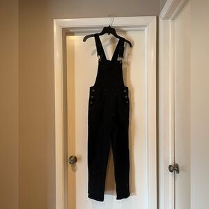 J.Crew Loose fit black overalls